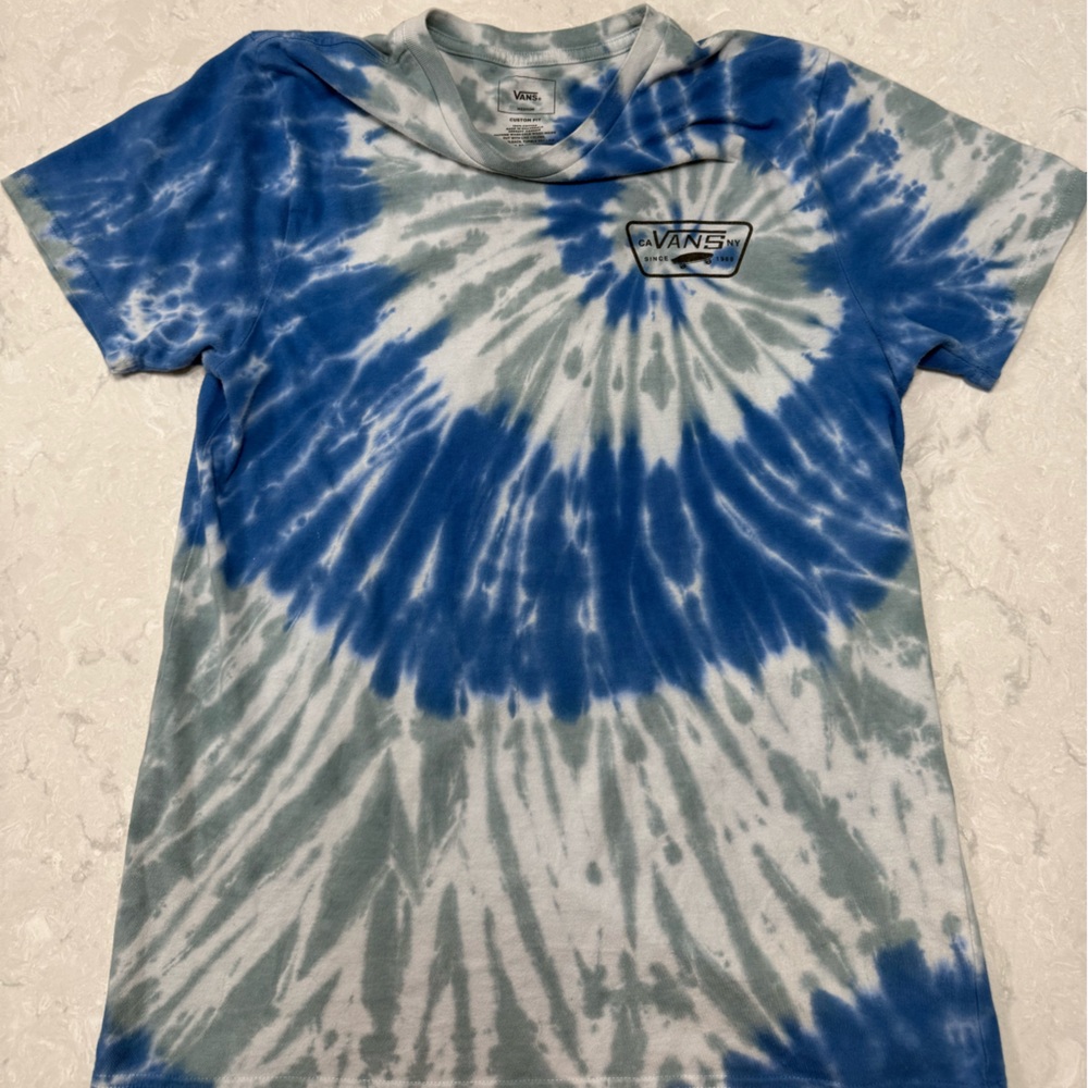 vans tie dye t-shirt